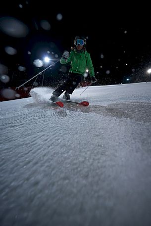 Ski by night - Monte Lussari